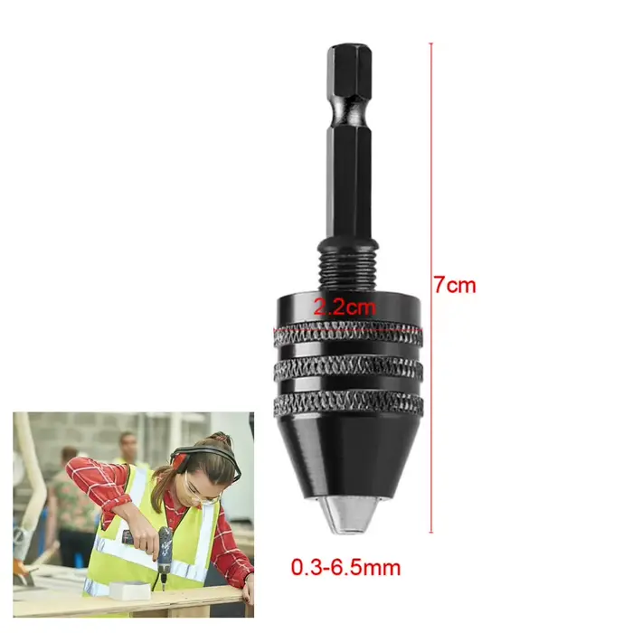 Mini mandrin de perceuse sans clé 0.3-8mm