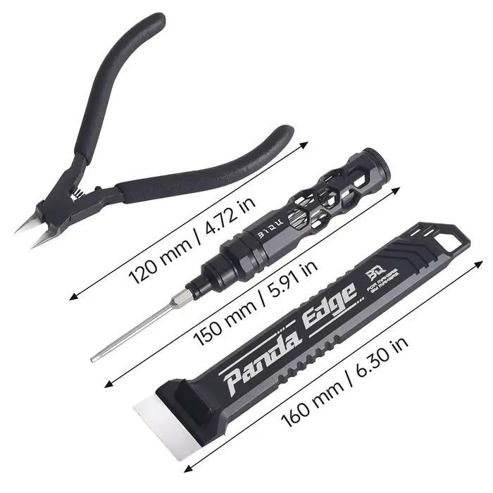 BIQU Sidekick Kit d'outils Tournevis multifonctionnel 5 en 1 Lames de sol de précision légères tranc