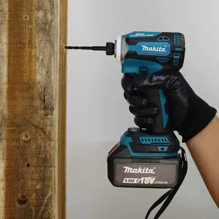 Makita DTD173 18V tournevis à percussion sans fil 180Nm perceuse électrique tournevis avec lumière L