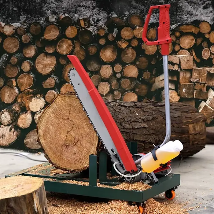Scie à bois de chauffage électrique domestique 220V