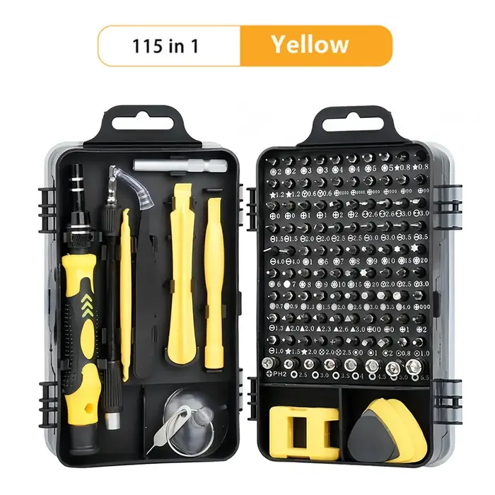 WOZOBUY 115/122/138 in1 jeu de tournevis de précision magnétique-ensemble d'outils