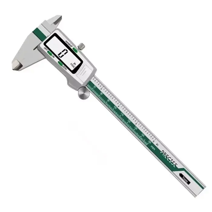 ET50 150mm Numérique Caliper En Acier Inoxydable Fraction/MM/Pouces 0.01mm Haute Précision pour Comp