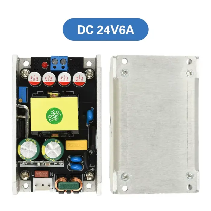 Carte d'alimentation universelle 150W avec GaN AC 170-265V à DC 24V 6A 12V 12A pour éclairage indust