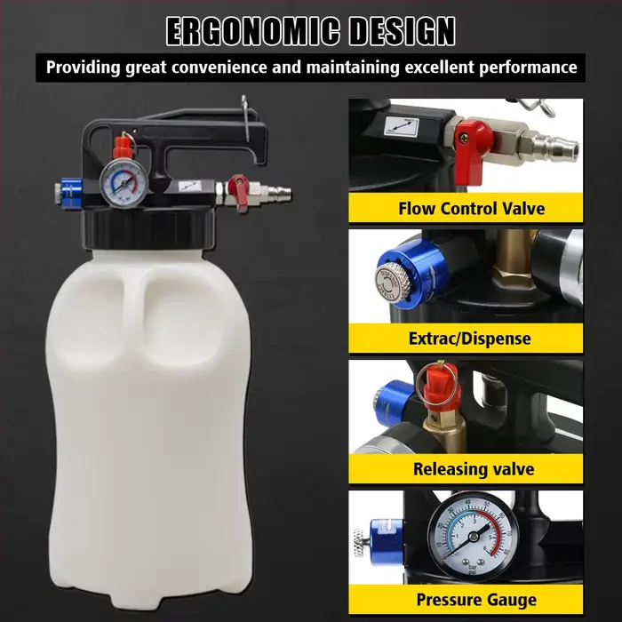 Outil de remplissage d'huile de Transmission pneumatique 10L