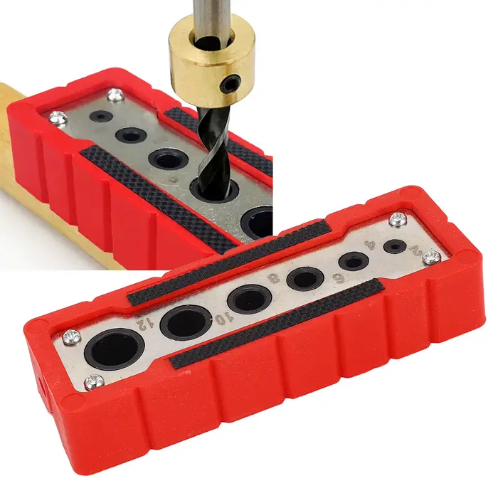 Guide de perçage de 2 à 12mm, localisateur de propositions de travail de calcul, guide de trou de ch