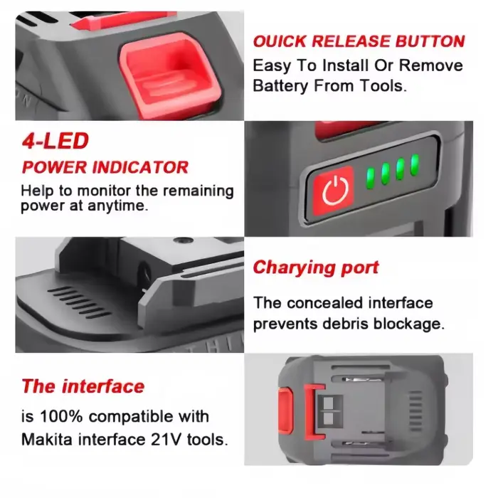 Batterie rechargeable 6