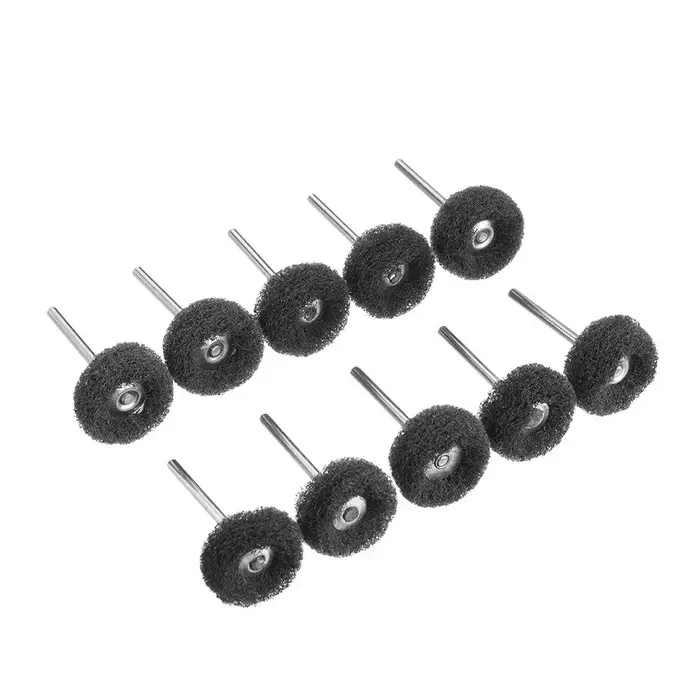 Mini accessoires de polissage de ponçage avec tige de 3mm