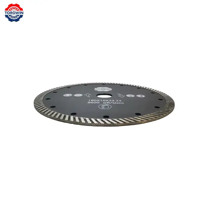 Lame de scie diamantée 125-230mm, disque de coupe à sec, disque de lame de coupe circulaire pour mar