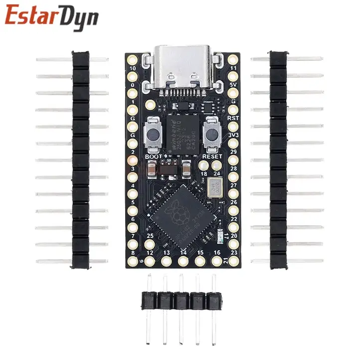 Carte de développement RP2040 Pro Micro Raspberry PI PICO double cœur prend en charge Mciro Python