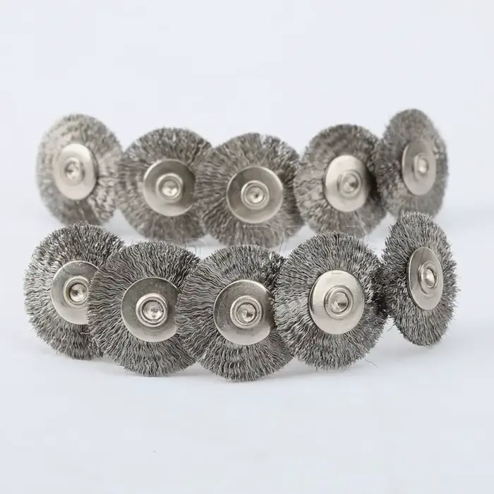 Brosses rotatives en acier de 22mm