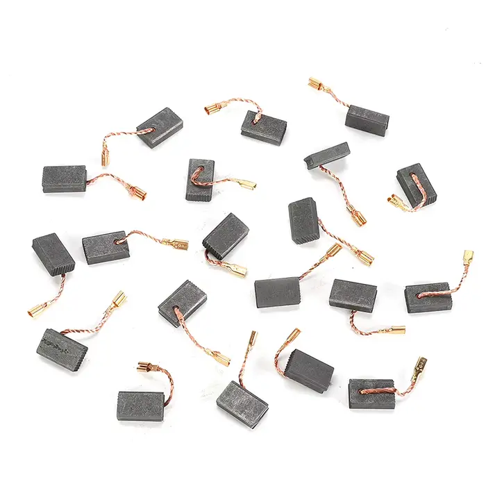 20 pièces de balais de charbon pour moteur