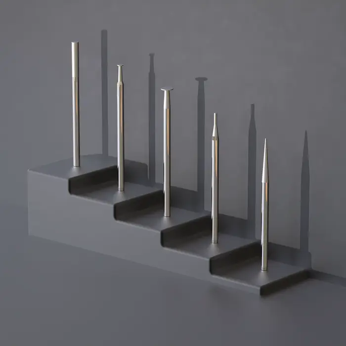 2UUL conseils de remplacement pour stylo de forage de polissage 10 pièces/ensemble 2.35mm