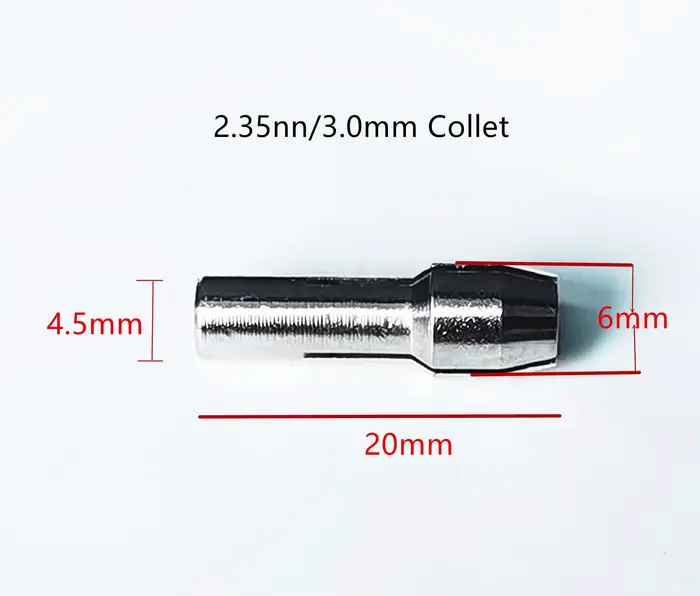 Pince de meuleuse pneumatique 2.35/3.0/3.175mm(1/8 ")
