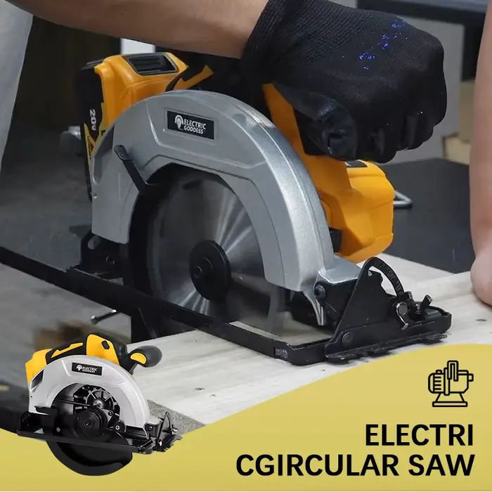 Tronçonneuse circulaire sans fil 5000R/MIN 7 '