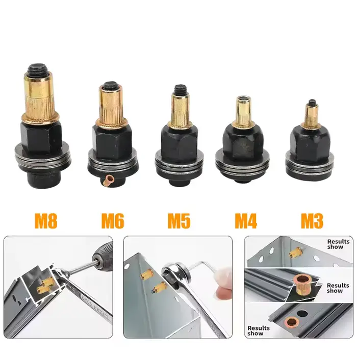 Rivets manuels pour l'installation de plaques d'immatriculation