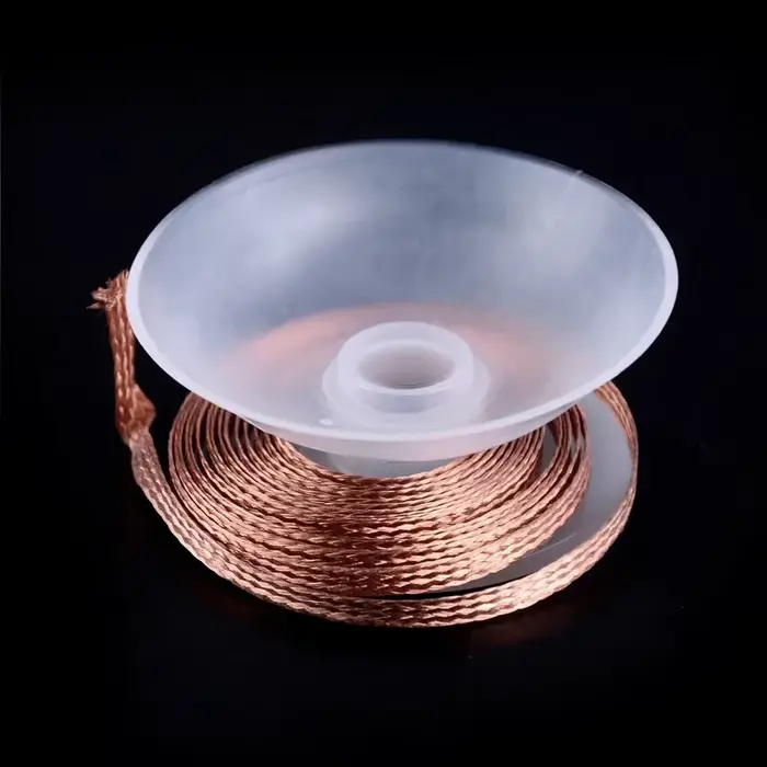 1 pièces 2.0mm 3.5mm 1.5M 3M fils à souder tresse à dessouder dissolvant de soudure mèche fil outil 