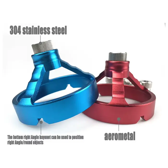 Guide de perçage en alliage d'aluminium résistant à 90mm, 5mm, 6mm, 7mm, 8mm, 9mm, 10mm, foret, perforateur, localisateur, gabarit, trou articulé, ventilé, calcul, outils de travail