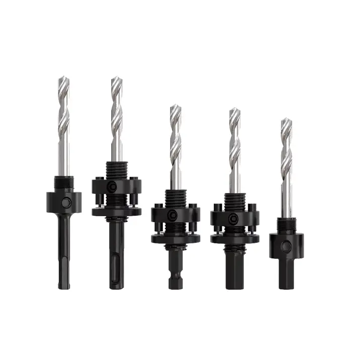 Foret à bois A2/A4, adaptateur SDS Plus et hexagonal pour scie cloche bimétallique