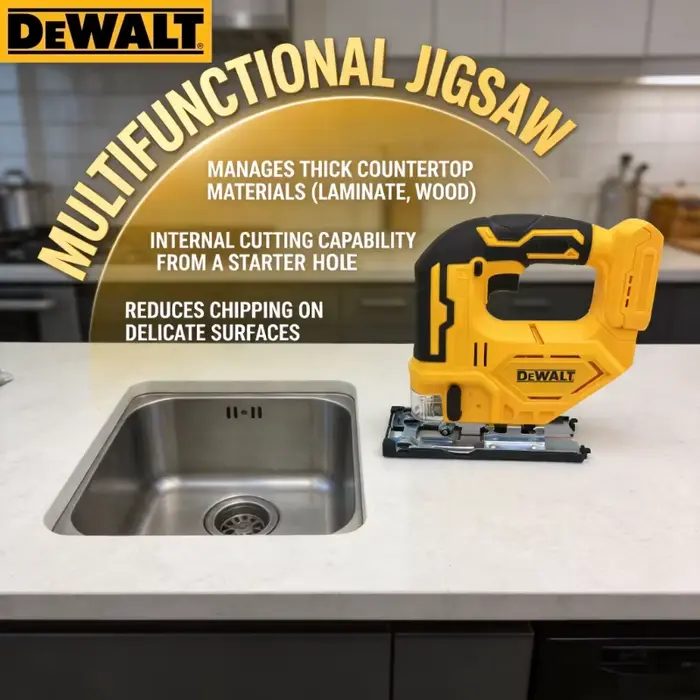 Scie sauteuse sans fil Dewalt 20V 2700 tr/min