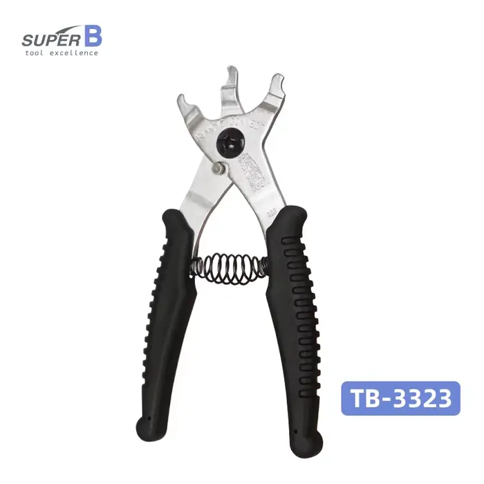 Outil de réparation de chaîne de vélo Super B avec pince à maillons et crochet pour VTT et vélo de r