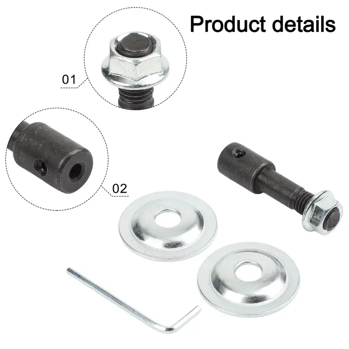 Adaptateur de broche de meuleuse 5/6/8/10/12/14/16mm