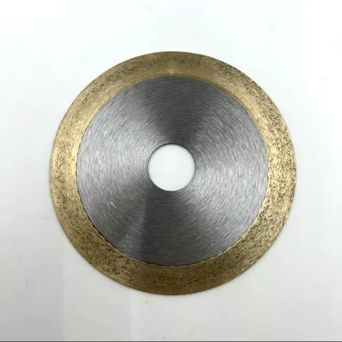 Lame de scie diamantée pour meuleuse, coupe de verre, 100mm, 1 pièce