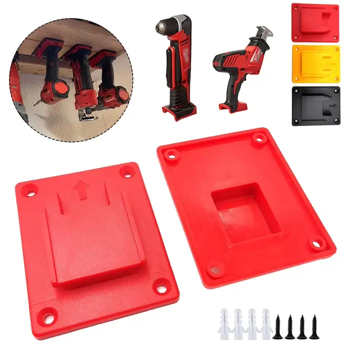 Porte-outils pour perceuse Dewalt 14.4V 18V 20V avec 4 clous de montage