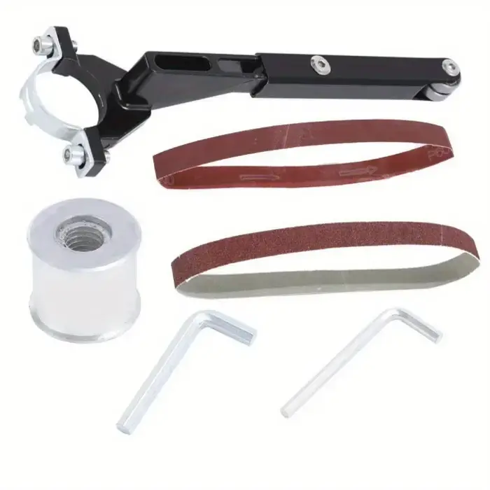 Adaptateur de ponceuse à bande pour meuleuse d'angle M10 pour 100/115/125, Kit d'adaptateur de bande