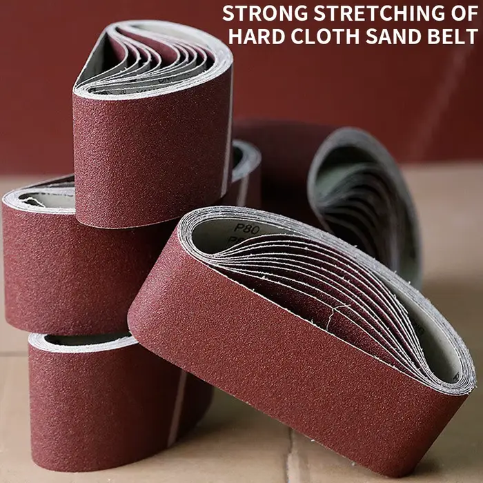 10 pièces 75x533mm bandes abrasives