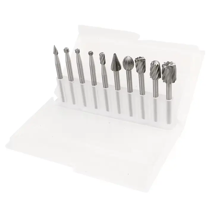 Jeu de forets de routeur de routage HSS pour outil lointain Dremel