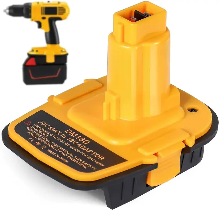 Prolongez la durée de vie de vos outils DeWalt XPR : Adaptateur lithium