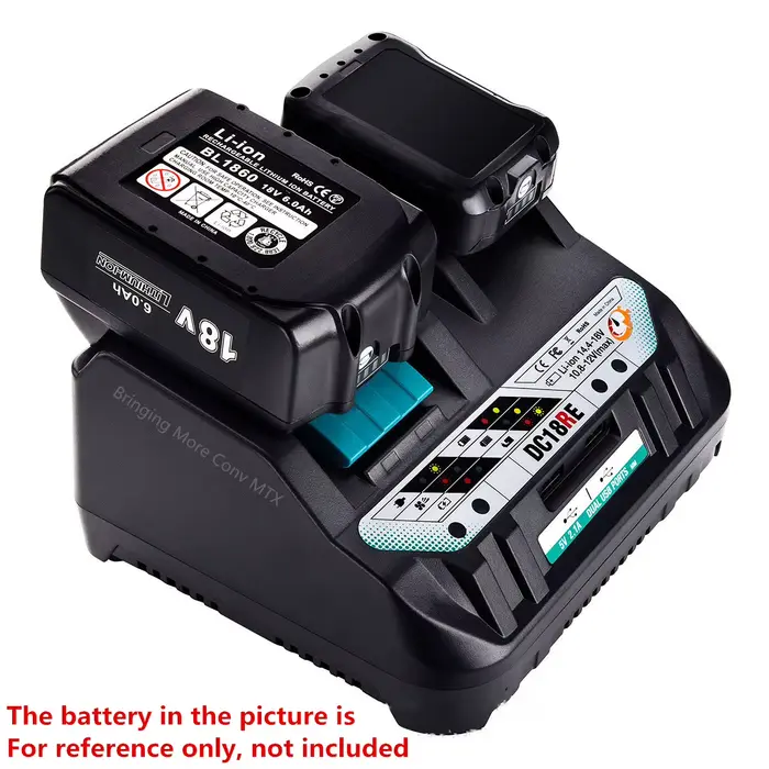 Chargeur de batterie Li-ion pour outils Makita 18V 14.4V 10.8V 12V