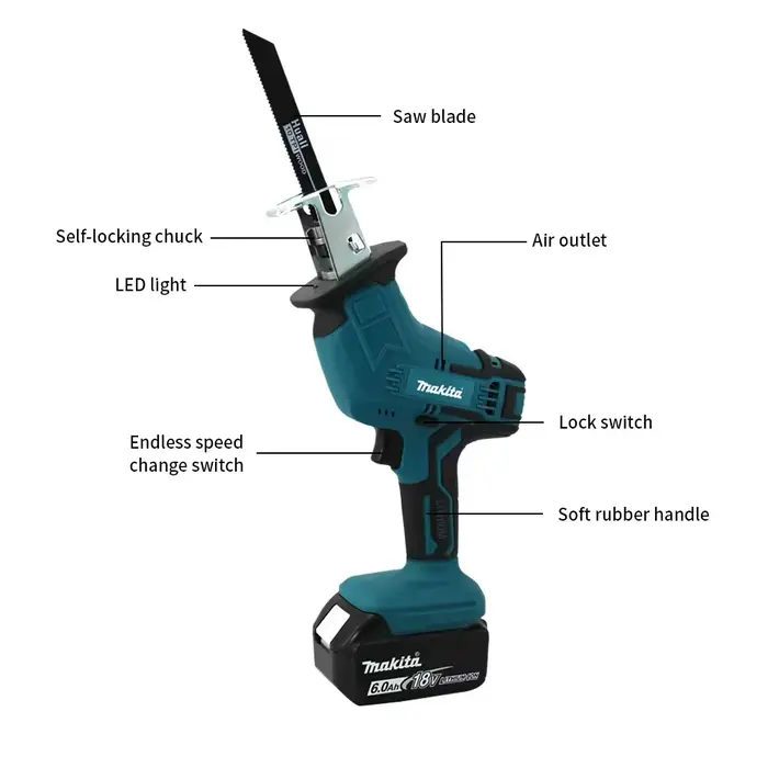 Scie sauteuse sans fil Makita 18V ML-505