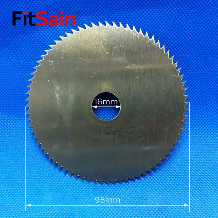FitSain – lames de scie circulaire 4 "95mm, pour la découpe du bois et du plastique 95x16mm 75 dents