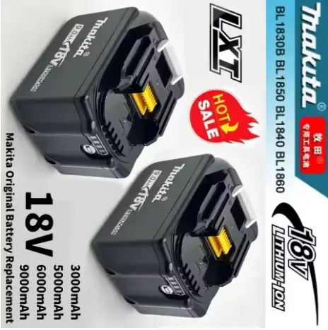 Batterie d'origine BL1850 makita 18v 9ah