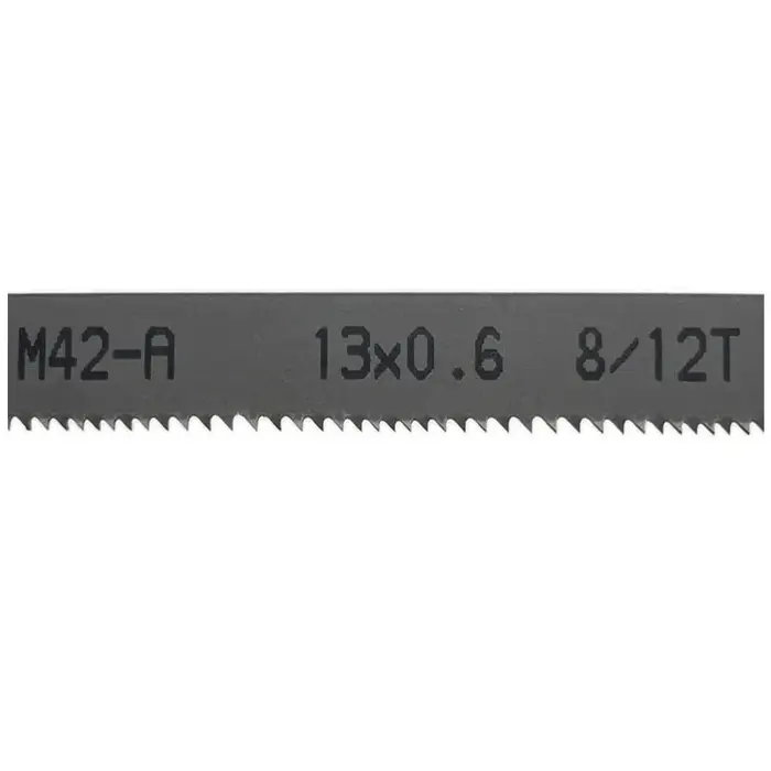 Lame de scie à ruban 1640 1425 1140 1435mm 1570mm 1712mm 1830mm longueur 13x0.6mm avec 6 8 10 14 TPI M42 Bi métal pour couper les métaux 1 pièces