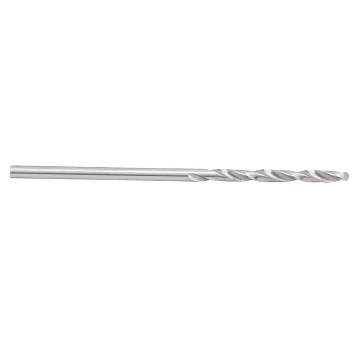 Foret hélicoïdal de 1,75 mm de diamètre, entièrement affûté, extra long, micro-forets en acier rapide, longueur 46 mm