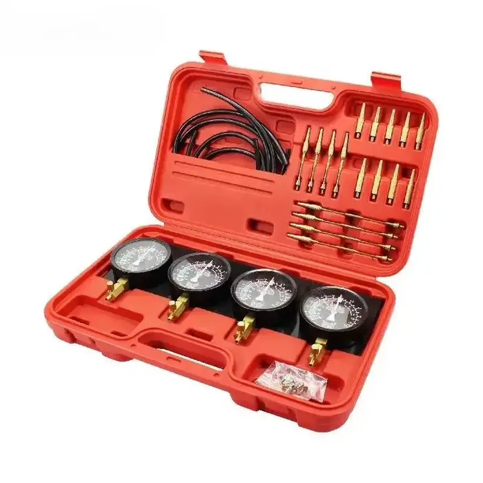 Synchroniseur de carburateur sous vide de carburant, outils de synchronisation, ensemble de jauges 4