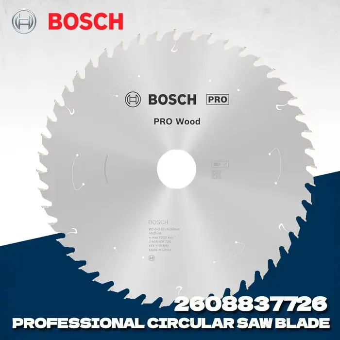 BOSCH 2608837726 lames de scie circulaire pour bois scies de Table sans fil
