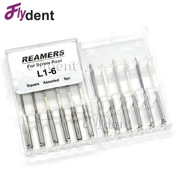 Perceuses dentaires, poteau à vis en acier inoxydable