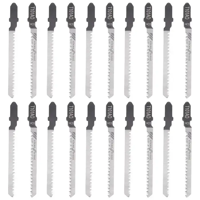 20 lames de scie sauteuse à mouvement alternatif T101AO