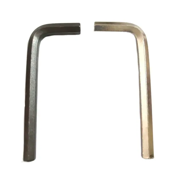 1 pièces clé Allen en forme de L argent noir clé hexagonale clé Allen 0.9mm 1.27mm 1.5mm 2mm 2.5mm 3
