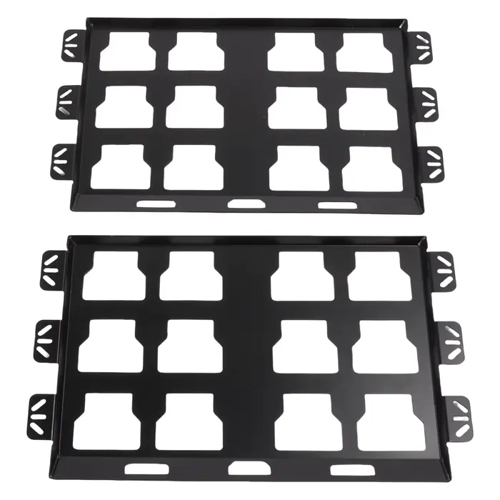 Paquet de 2 plaques de montage compatibles avec la boîte à outils Milwaukee Packout