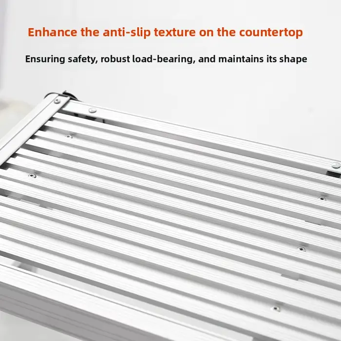 Échelle pliante légère en alliage d'aluminium