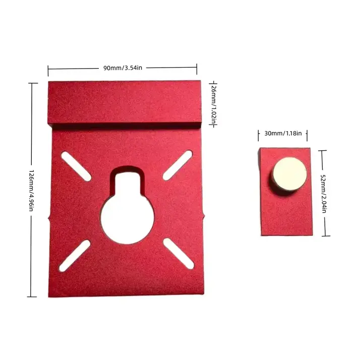 Adaptateur de scie sur Rail de guidage de routeur de routage