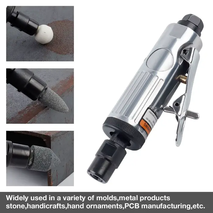Meuleuse pneumatique 3 mm 6 mm 2 en 1 Outil de meulage professionnel