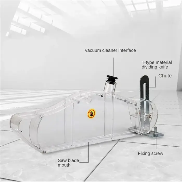 Scie circulaire électrique anti-poussière