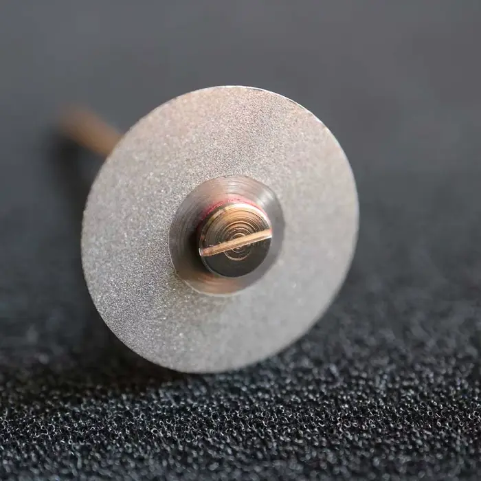 Disque à tronçonner diamant double face, ultra fin, 0.15mm, pour séparer le polissage ou le jade ave