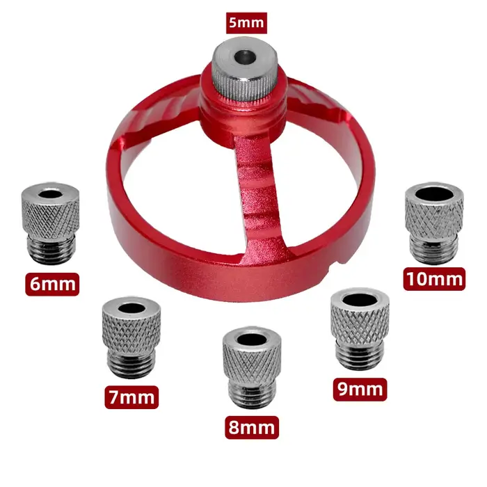 Guide de perçage pour chevets de menuiserie 5-10 mm, localisateur de perçage vertical, positionneur