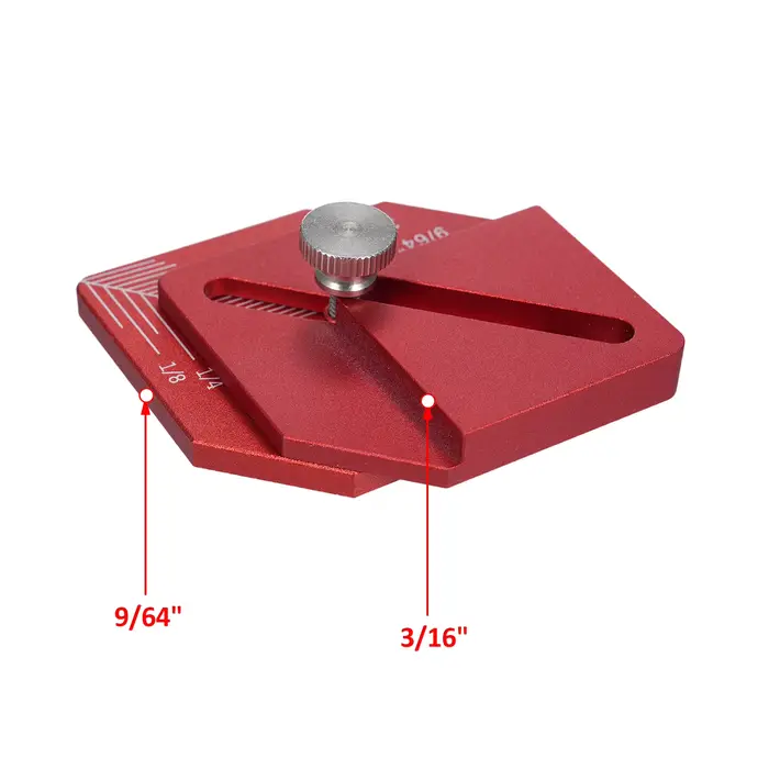 Règle de mesure pour le travail du bois